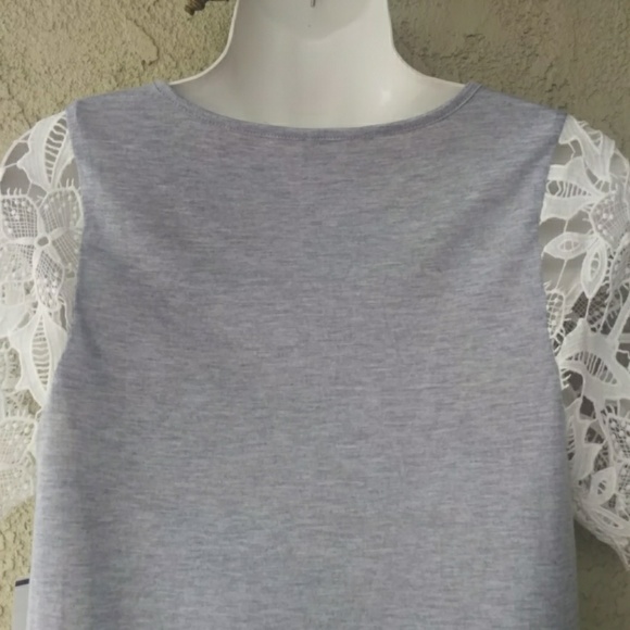 Urban Outfitters kimchi blue flower cutout shirt s - Picture 3 of 8